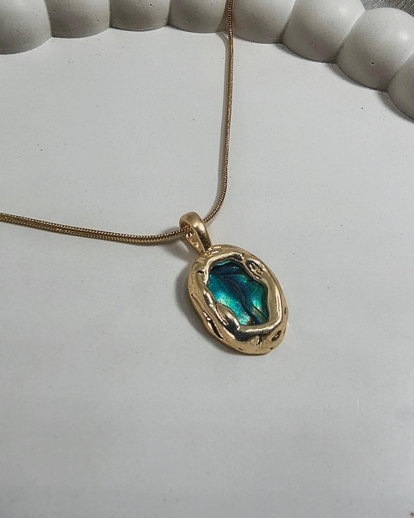 Ocean Glow Stone Necklace