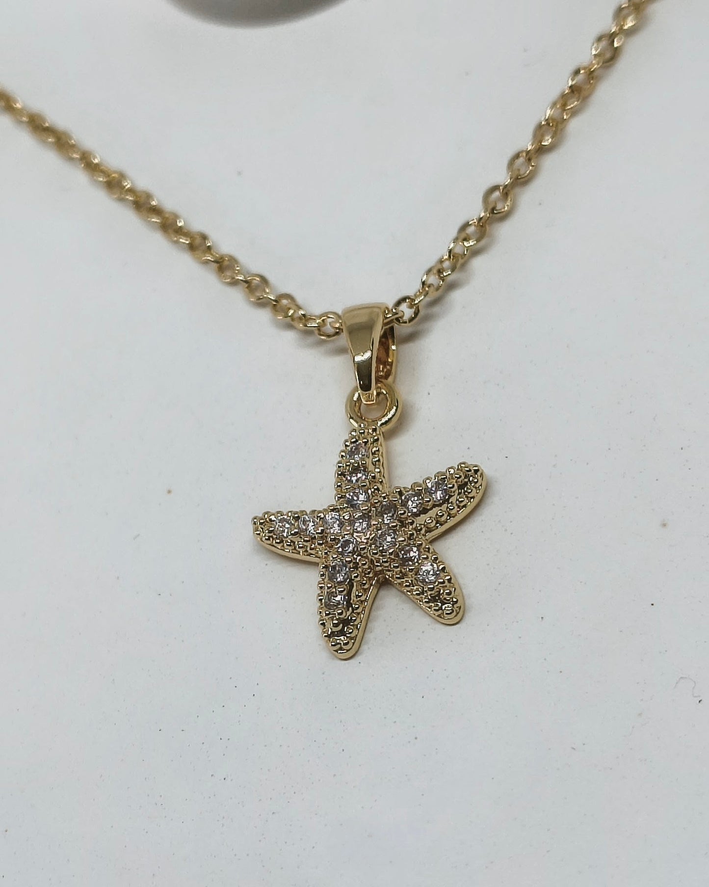 Sea Glow Starfish Pendant Necklace