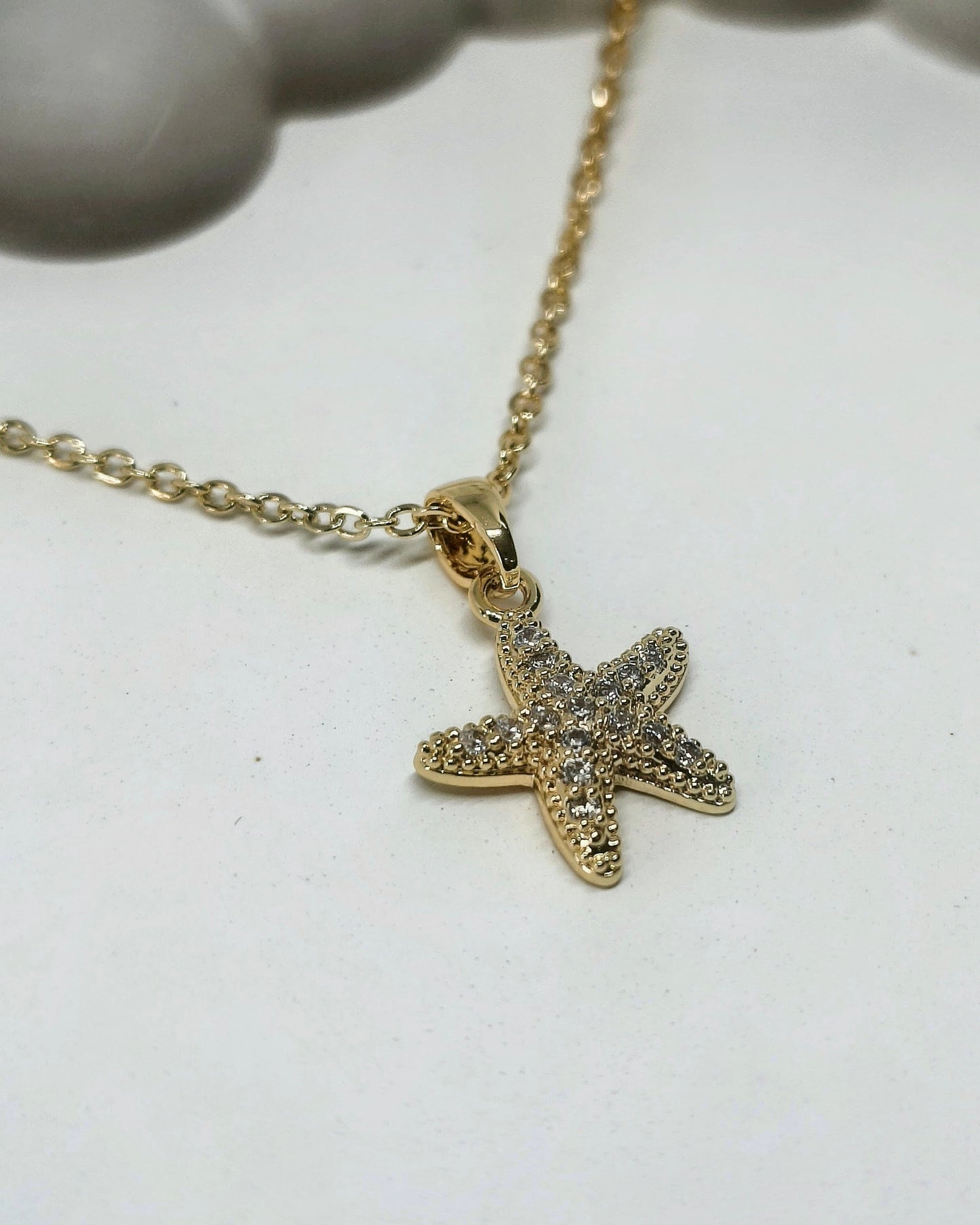 Sea Glow Starfish Pendant Necklace