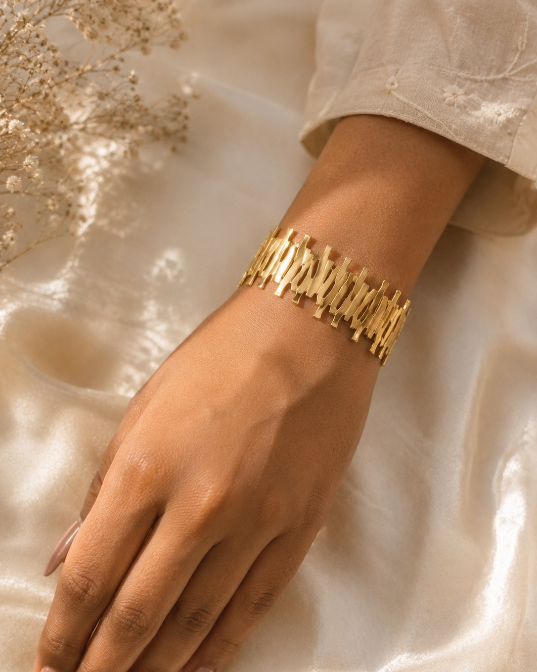 Architectural Cuff Bracelet