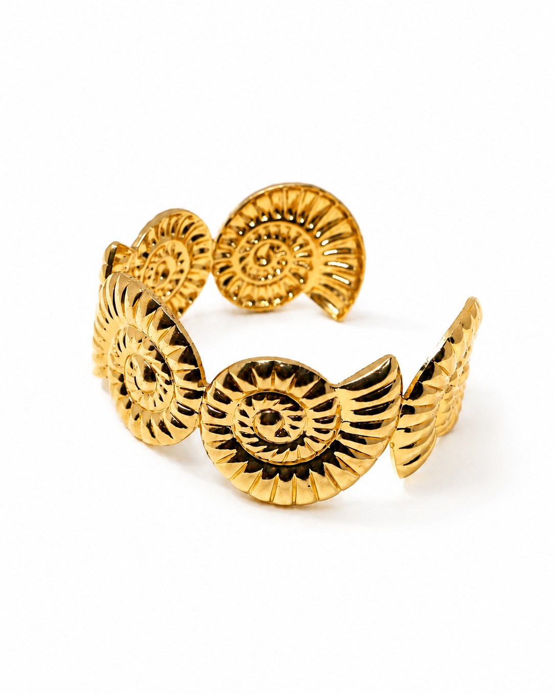 Bloom statement cuff bracelet