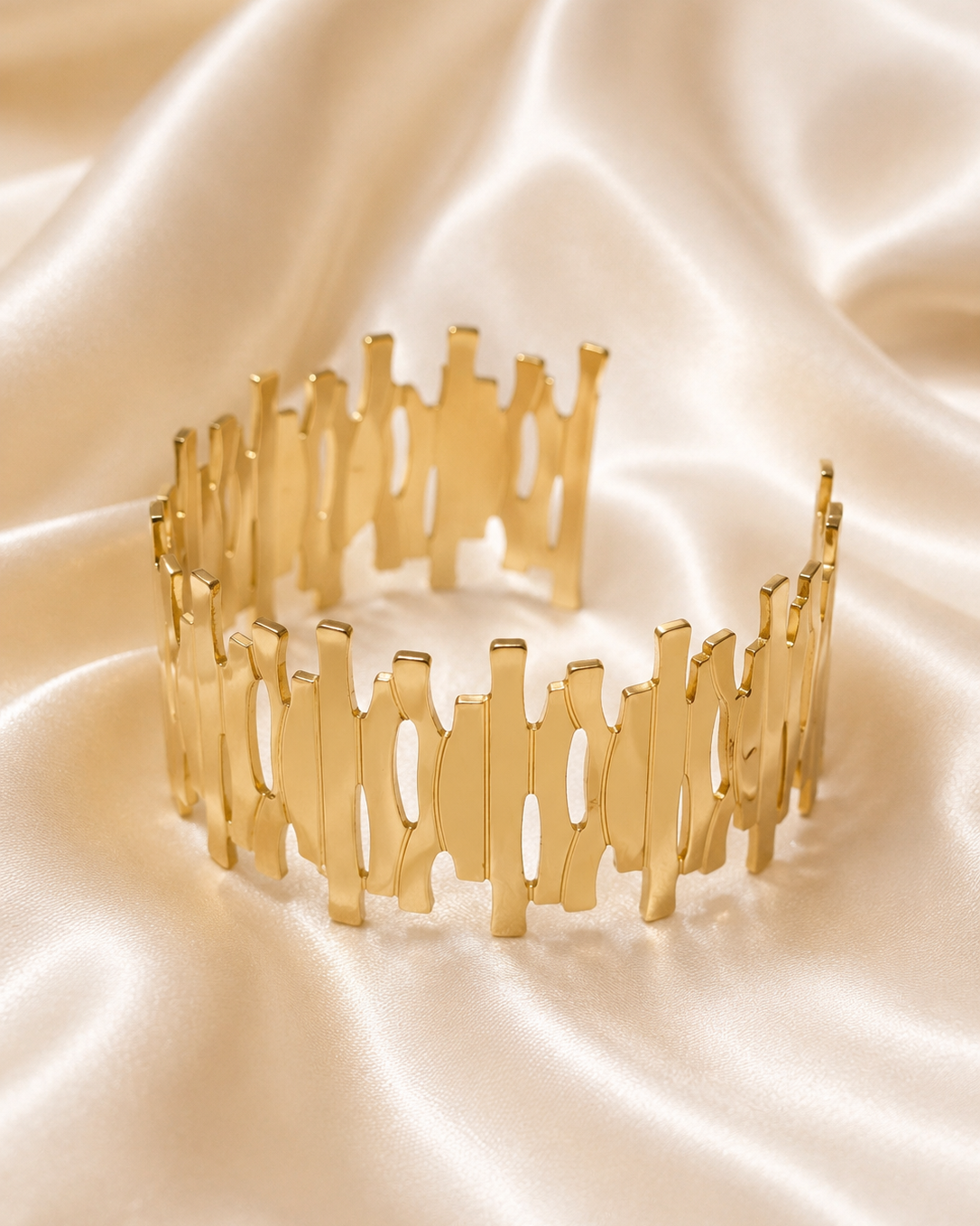 Architectural Cuff Bracelet