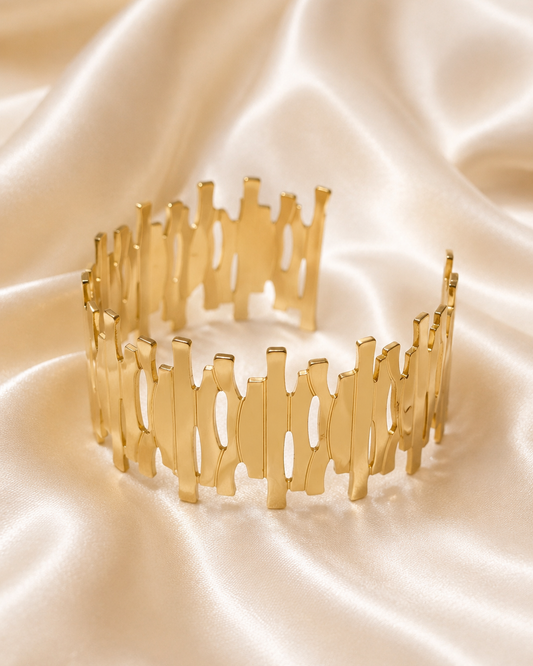 Architectural Cuff Bracelet