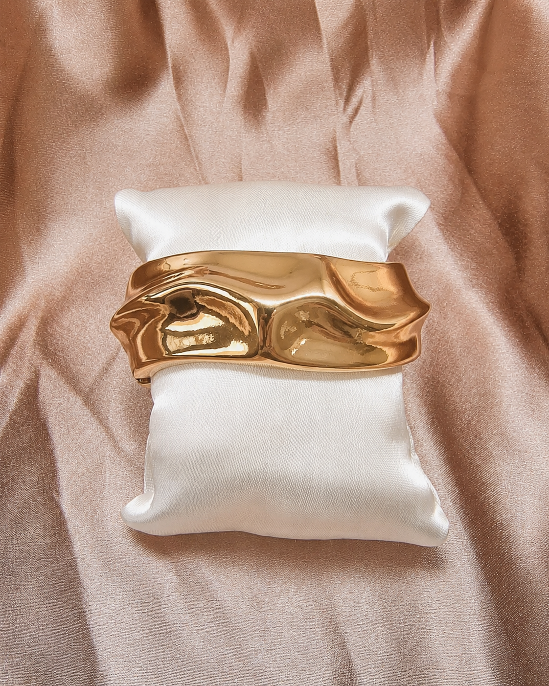 Celestial sculpted kada bracelet