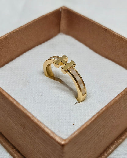 Royal H adjustable ring